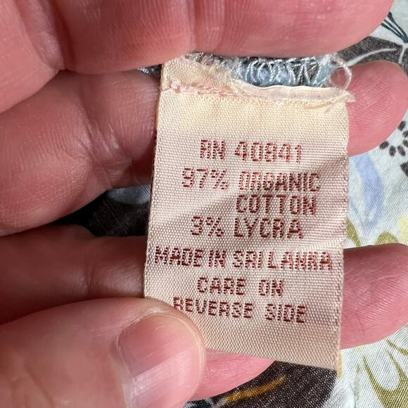 Aventura Clothing Womens Tank Top Skirt Matching Set Floral Print Size 14 Large - Picture 14 of 16